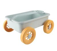 Toy de carreta para niños pequeños, camioneta de Juguete, 12.01x13.78x7.09 Safe Plastic Reutilizable Portable Ligth Weight Toys Beach Juguetes Regalos para Play Water Sand Azul