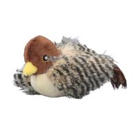 Toy de Gato Interactive Electric Cat Chasing Toy Soft Plush Anshust Reducción de ansiedad Toy de Gato chirriante para el hogar en el Interior (Pájaro)