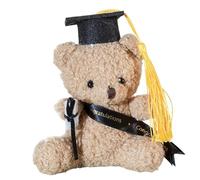 Toy de graduación de oso, oso de graduación 5.1 pulgadas de felpa con