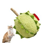 Toy De Masticación De Gato, Juguetes De Hierba Gatera | Toy De Masticación De Gato De Fruta Con Hierba Gatera - Juego De Limpieza De Dientes De Gatito Interactivos De Relleno Suave Excite Strant Chewi