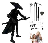 Toy De Robot De Figura De Acción 3D - Juguete Coleccionable Impreso En 3D para Niños - Decoración De Escritorio Realista Y Juguete De De Estrés - Figura Robot Genial para Niños, Niñas, Fanático