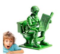 Toy de soldado verde, soldados de juguete - GRANDES CLÁSICA SOLDADO SOLDADO Men - Ornamentos del modelo de personaje, modelo de figura de dibujos animados para fanáticos, niños, adultos, decoración de