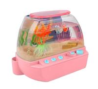 Toy Fish Tank for Kids Room Decoration - with Music & Light Simulated Fish