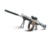 Toy Gun, Rifle de Francotirador con Mira Telescópica y Trípode, Juguete Espuma Blaster con 24 Balas, Alimentada por Batería Recargable - Fusil Refromando con Automático Modos, Ages 6+-Tarnung