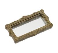 Toy House Mirror, Mini Resin Mirror, dollhousse Furniture Decor