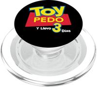 Toy Pedo Y Llevo Tres Dias Funny Spanish Drinking Sarcastic PopSockets PopGrip para MagSafe