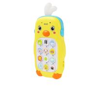 Toy Phone - Pretend Play Cell Phone with Light and Sound Educational Telephone Toy For Kids 6+ Months Boys and Girls Early Learning Toys For Home Car Stroller