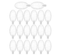 Toy Squeakers 20 Pieces, Noise Maker Replacement Set, Oval Olive-Shaped Doll Squeaking Accessories For Kids Party DIY Projects and Crafts, Pet Stuffed Toys Sewing Supplies, Fun Interactive Toy