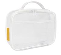 Toy Storage Bags, Travel Organizer Pouch, 12.2x10.04x1.77 Inches Compact Zipper Design, Sturdy Lightweight Material, Cosmetics Blocks Holder for School, Classroom, Home, Camping, Travel