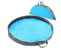 Toy Storage Mat, Round Play Organizer Bag with Carry Handle, Large Foldable Cleanup Blanket, Quick-Tidy Hamper for Kids’ Toys, Ideal to Your Bedroom, Living Room, Playroom, Classroom, Homeschool