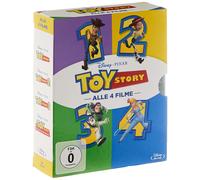 Toy Story 1-4 (Blu-ray) Tom Hanks Tim Allen Annie Potts Tony Hale