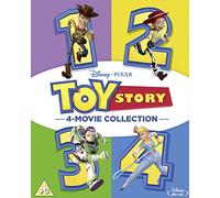 Toy Story 1-4 – Blu-ray – Importado internacional – Disney