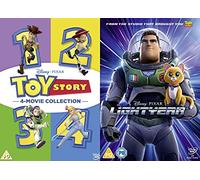 Toy Story 1-4 & Light Year UK Release DVD - Toy Story 4 Movie Collection DVD / Light Year DVD - Toy Story 4 Movie & Light Year Collection DVD