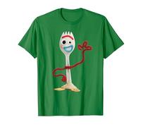 Toy Story 4 Forky Camiseta, Hombre, Verde Kelly, XXL