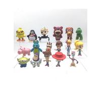 Toy Story 4 - Set de 17 minifiguras coleccionables, nuevo conejito Forky Ducky, juguetes de regalo
