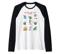 Toy Story Bring On Toys Navidad Camiseta Manga Raglan