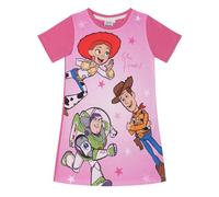 Toy Story - Camisón para niñas Jessie, Buzz & Woody, Rosa, 3-4 años