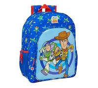 TOY STORY GOOD VIBES - Mochila Escolar Niño, Mochila Niño, Mochila Infantil, Adaptable a Carro, Ideal para Niños en Edad Escolar, Cómoda y Versátil, Calidad y Resistencia, 33x14x42 cm