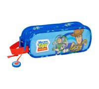 TOY STORY GOOD VIBES - Portatodo Doble Niño, Estuche Infantil, Estuche Niño, Ideal para Niños en Edad Escolar, Cómodo y Versátil, Calidad y Resistencia, 21x6x8 cm