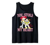 Toy Story Jessie and Buzz You Stole My Heart Valentine Camiseta sin Mangas