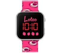 Toy Story Lotso - Reloj con Pantalla LED y Correa de Silicona para niños