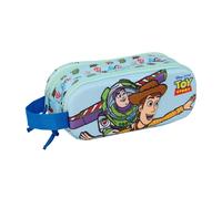Safta Portatodo Doble 3D Toy Story - Estuche infantil cómodo y resistente 21x6x8 cm