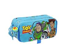 Portatodo Escolar TOY STORY Ready To Play, Triple Cremallera Grande Adaptable