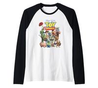 Toy Story The Toys Are Back In Town Camiseta Manga Raglan
