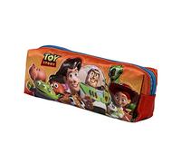 Toy Story Toys-Estuche Portatodo Cuadrado, Naranja, 21 x 7 cm