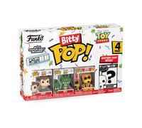 Funko Bitty Pop! 4 Pack: Disney Pixar Toy Story - Woody,Rex & More | Merchandising Oficial de Cartoon/Animation - Mini Figuras de 2,2 cm con Expositor - Decoración de Tartas y Regalo de Fiesta