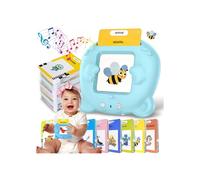 Toy tablet for children, 224 words in French, 112 flashcards, educational games for children aged 1, 2, 3, 4, 5 and 6