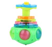 Toy Trople - LED Shining Music Spinner Toys For The Little , LED Clinigning Mesas Giroscopio Toy, Cognitive Apacital Trottors Of The , cuando se gira, tendrá efectos B Children's B, Favors