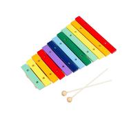 Toy Xylophone for Children with 12 Tones Beautiful Carillon Early Childhood Education Puzzle Music Hand Knock On Piano Toy