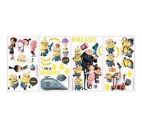 Toy Zany - Despicable Me 2 Despegar Y Pegar Tatuajes De Pared