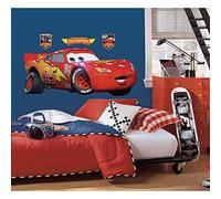 Toy Zany - Disney Pixar Cars Rayo Mcqueen Cáscara Y del Palillo Giant Wall Decals RMK1518GM