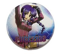 Toy Zany Freezing Rana 3 Inch Botón