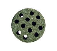 Toyadores de masticación conejillo de indias: juguetes de salud dentales de bunny de 5.5-6cm, juguetes para romper el aburrimiento de mascotas, juguete de conejito de conejito de heno natural para hor