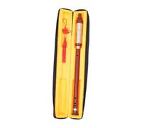 TOYANDONA 1 Instrumento Étnico Chino Flauta Bawu Resina Bau Portátil Caja de Almacenamiento Ligera y Duradera para Músicos en Presentaciones y Ensayos