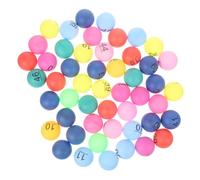 TOYANDONA 1 Juego Bola de Dibujo Digital Dibujar Bolas Largo rifa Pelota Bolas de Juego de Bingo Bolas de Colores Bolas de numeros Bolas numeradas para Dibujos páginas