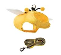 TOYANDONA 1 Juego Correa De Perro para Correa Retráctil Caminando Cachorro Largo Correa Grande Mascotas Linda Correa De Perro Lindo Amarillo Aleación De Aluminio
