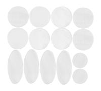 TOYANDONA 1 juego de botones para saxofón, almohadillas para teclas, botones para dedos, saxofones alto, tenor y soprano - Suministros de piezas para instrumentos musicales, color blanco