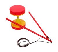 TOYANDONA 1 Juego Diabolo Chino Doble Rodamiento con Palos y Cuerda de Habilidad para Adolescentes y Coordinación y Actividad Física