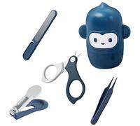 TOYANDONA 1 Juego Juego De Cortauñas Perforar Completo Amoladora Agente De Mudanzas Clavos Equipo Clíper Tijeras Mascota Polaco Automático Aseo Trímero Dedo Mini Tipe Blue