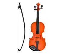TOYANDONA 1 Juego Juguete de Violín Simulado Instrumento Musical de Aprendizaje Adorno Fotográfico Iniciación Musical y Desarrollo Educativo