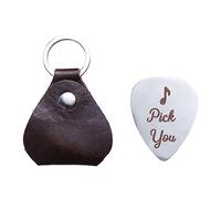 TOYANDONA 1 Juego Recoger Llavero Selecciones Concierto Para Púa De Guitarra Púas De Guitarra De Pulgar Púa Del Dedo Índice Selección De Pulgar Plumillas De Guitarra Silver Acero Inoxidable