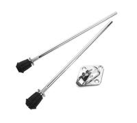 TOYANDONA 1 juego Soporte de Tambor de Metal para Instrumentos de Percusión Conjunto de Patas Base Accesorio para Bateristas Profesionales y Principiantes