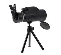 TOYANDONA 1 Juego Telescopio de visión Nocturna monóculo teléfono Inteligente binoculares prismático celulares telescopio Digital telescopio de un Solo Tubo Lente Negro