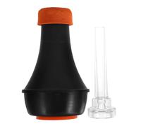 TOYANDONA 1 Juego Trompeta Muda De Mudo De Trompeta Reemplazo De Trompeta Sordo Directo De Trompeta Sordina De Corneta Recta Accesorio Mudo De Trompeta Partes De Trompeta Trombón Abs