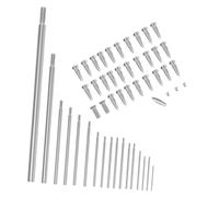 TOYANDONA 1 Juego Varillas Roscadas De Saxo Partes De Instrumentos Tornillos De Saxofón Tornillo De Saxofón Accesorios Para Saxofón Reparación De Saxofón Silver Herramienta De Acero