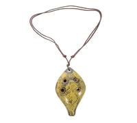 TOYANDONA 1 Ocarina Instrumento de Viento para Principiantes 6 Agujeros Diseño Hoja Duradera y Práctica para Niños Adecuado para Aprendizaje Musical